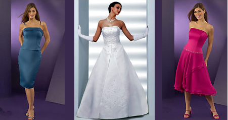 top designer bridesmaid gowns